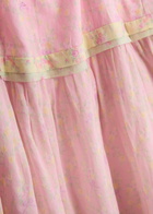 Loveshackfancy Phia Floral-print Tiered Cotton Maxi Skirt Pink