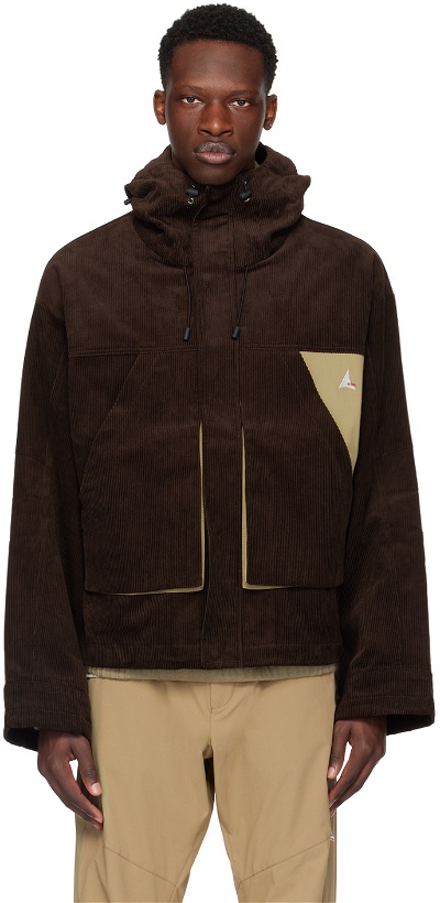 Photo: ROA Brown Embroidered Jacket