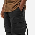 Eastlogue Men's Wide Fit Field Pant in Black Sateen