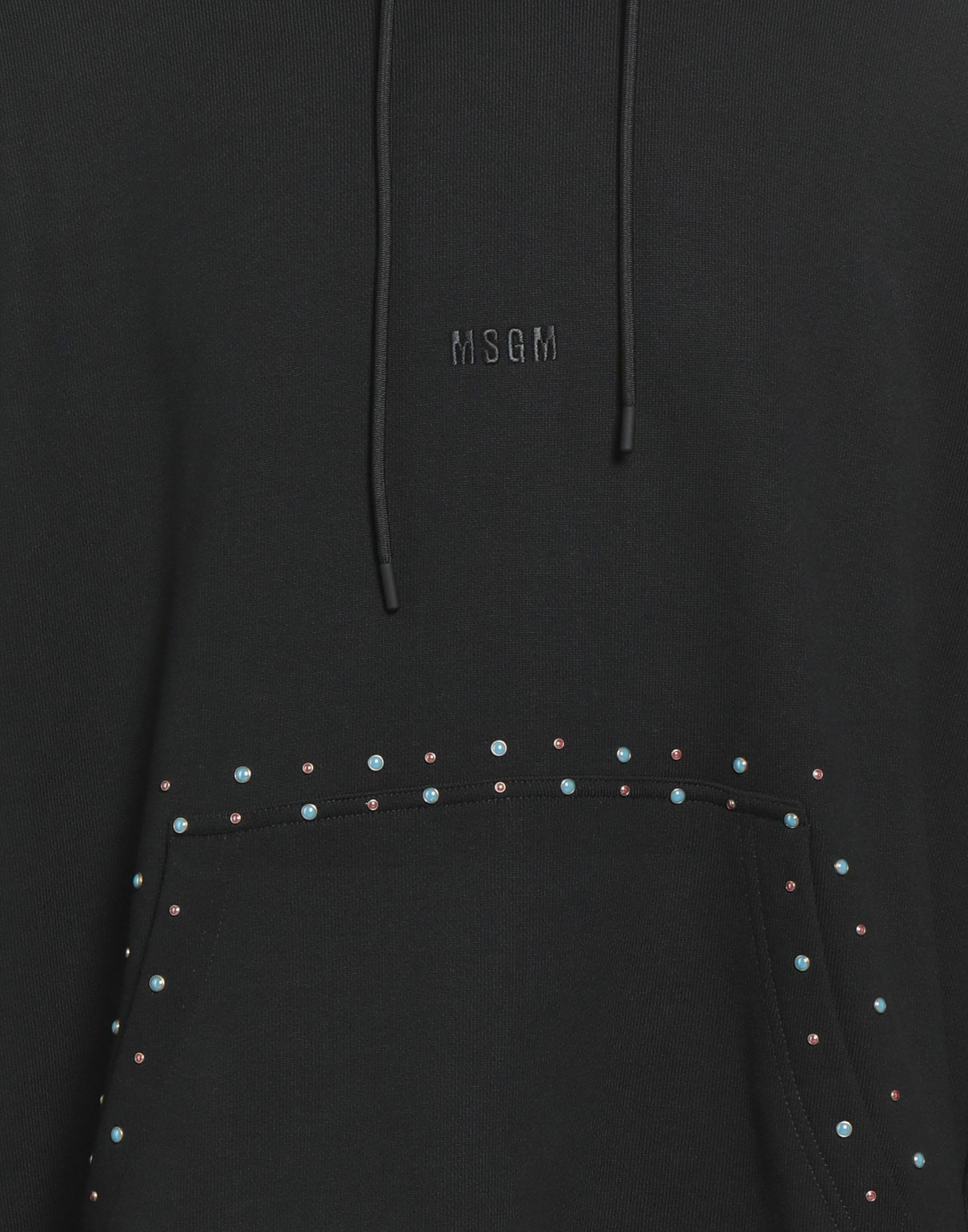 Msgm Mens Sweatshirt in Black