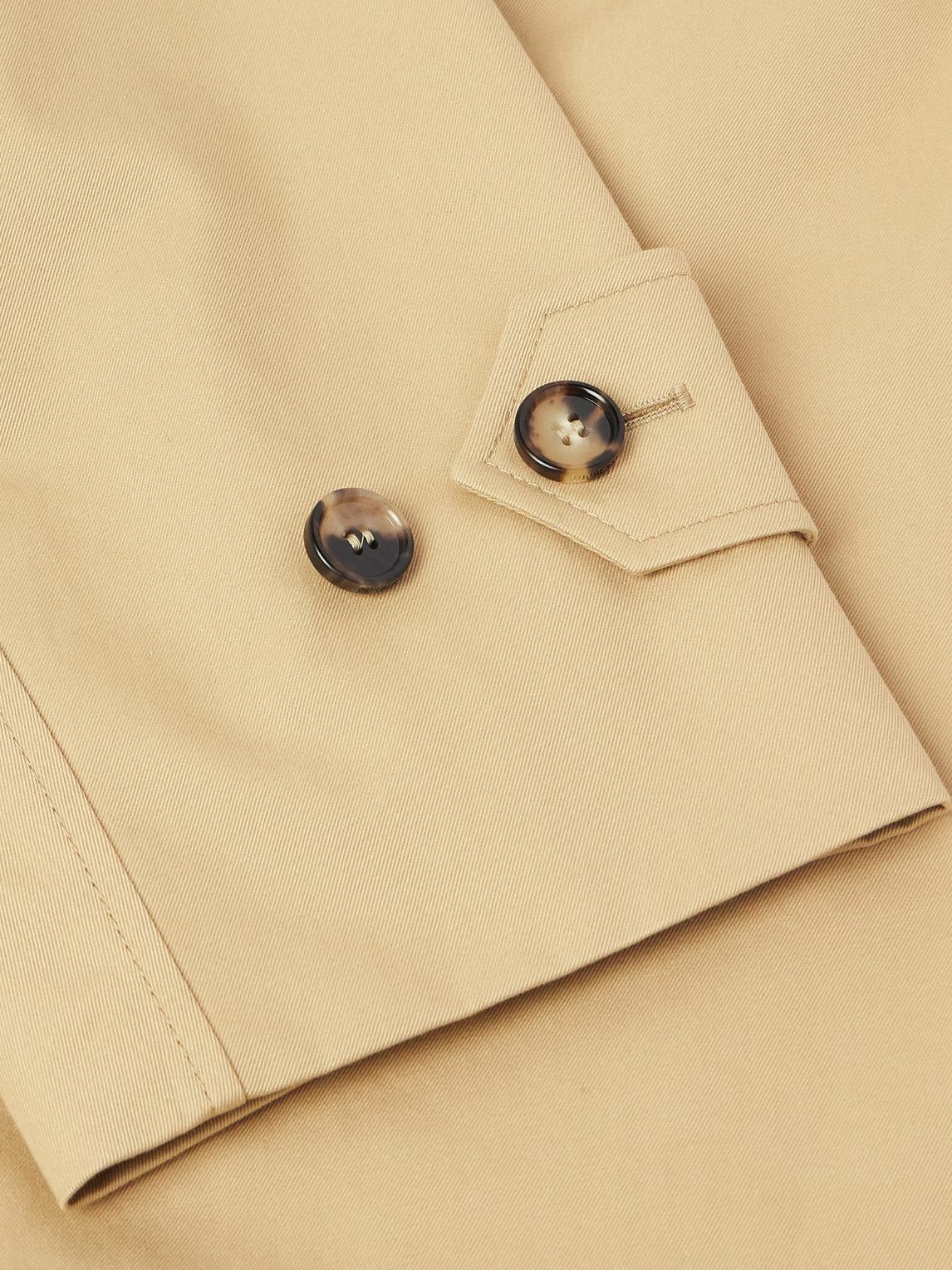Burberry - Coated-Cotton Trench Coat - Neutrals
