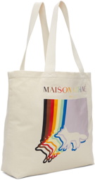 Maison Kitsuné Off-White Trevor Project Edition Fox Flag Classic Tote