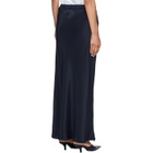 Max Mara Navy Sospiro Maxi Skirt