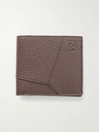 LOEWE - Puzzle Edge Panelled Full-Grain Leather Bifold Wallet