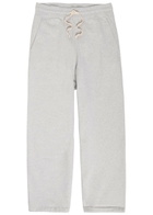 Picante Everyday Wide-leg Cotton Sweatpants Grey