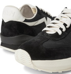 visvim - FKT Runner Suede- and Leather-Trimmed Nylon-Blend Sneakers - Black