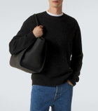The Row Marlo leather tote bag