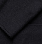 Mr P. - Black Unstructured Wool and Cashmere-Blend Blazer - Blue