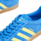 Adidas Gazelle Indoor Sneaker in Blue/Pure Sulfur