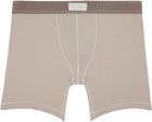 SKIMS Three-Pack Multicolor SKIMS Cotton 5 Boxer Briefs