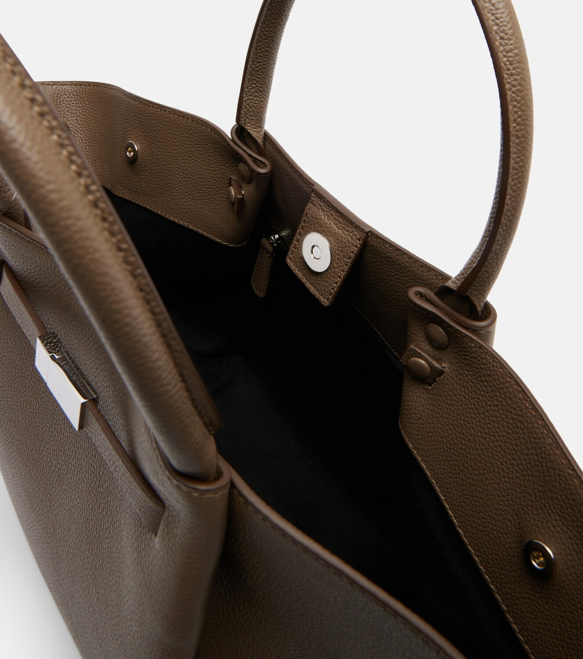 DeMellier New York Medium leather top-handle bag