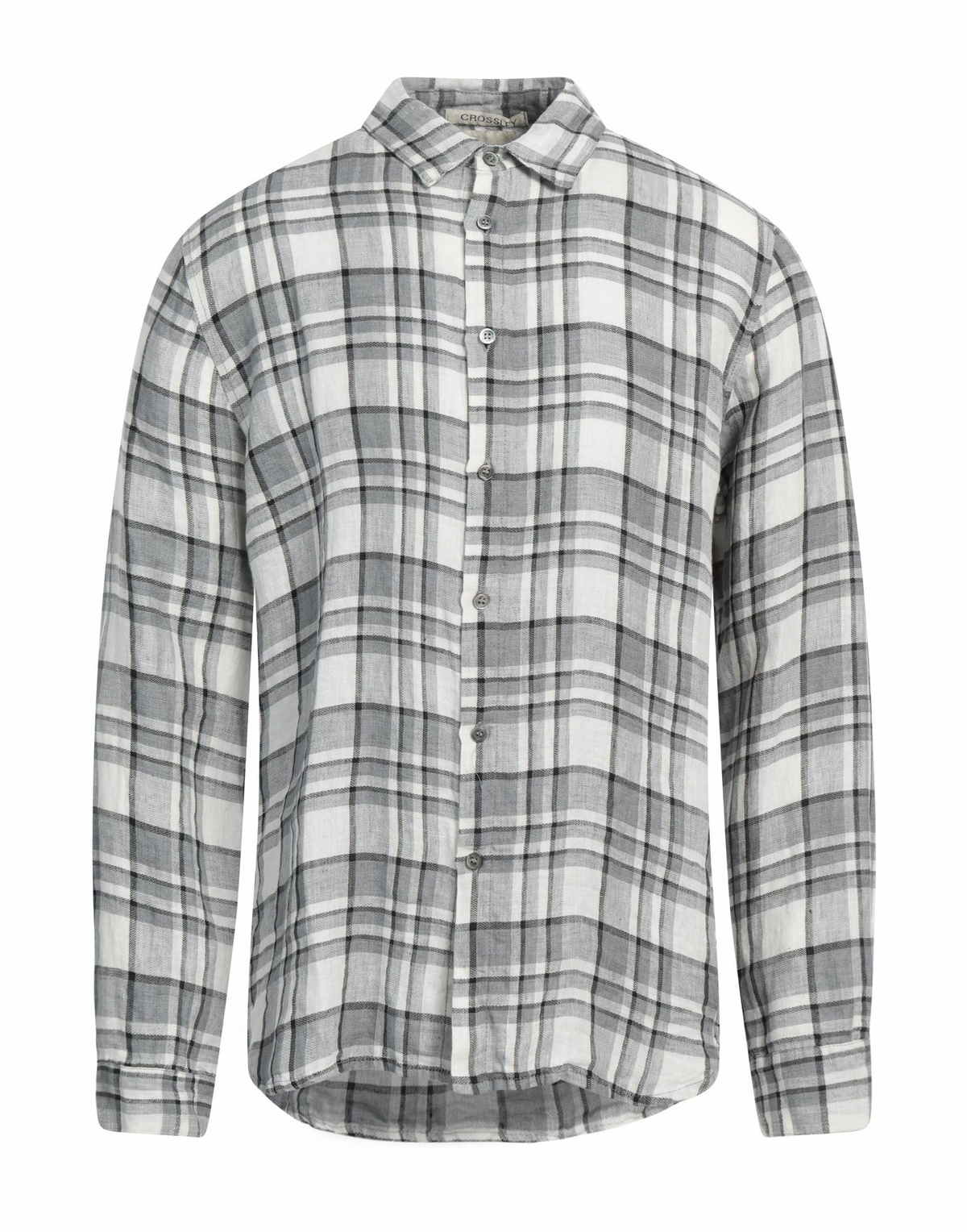 Crossley Mens Shirt in Grey