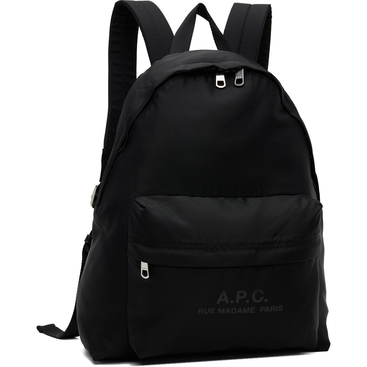 A.P.C. Black Backstage Small Backpack
