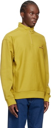 Carhartt Work In Progress Yellow American Script Sweatshirt