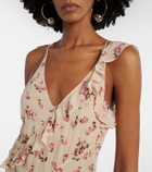Marant Etoile Luxie floral midi dress