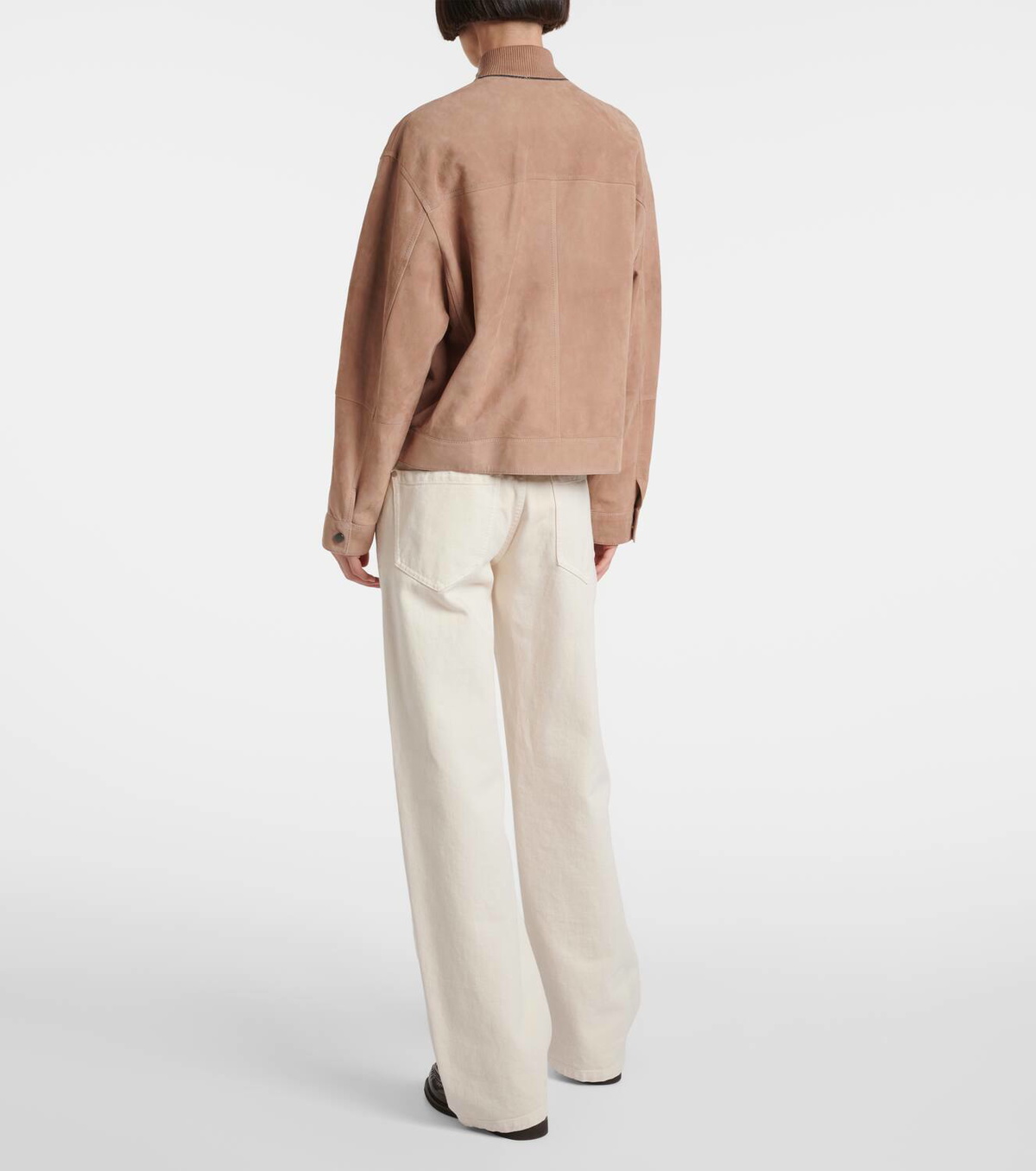 Brunello Cucinelli Leather jacket