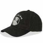 ICECREAM Men's Waitress Corduroy Trucker Cap in Black 