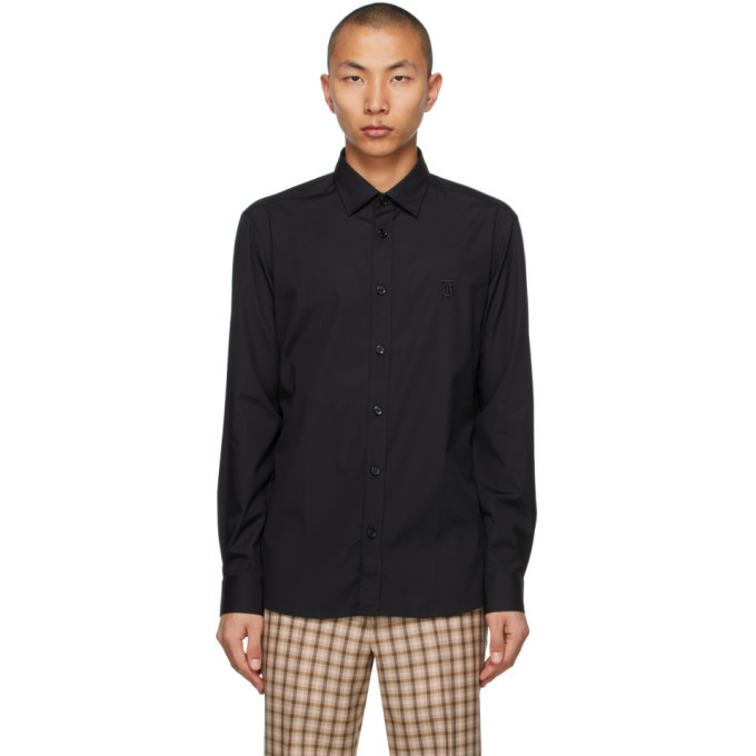 Burberry Black Sherwood Shirt Burberry