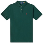 Polo Ralph Lauren Men's Cusotm Slim Fit Polo Shirt in College Green