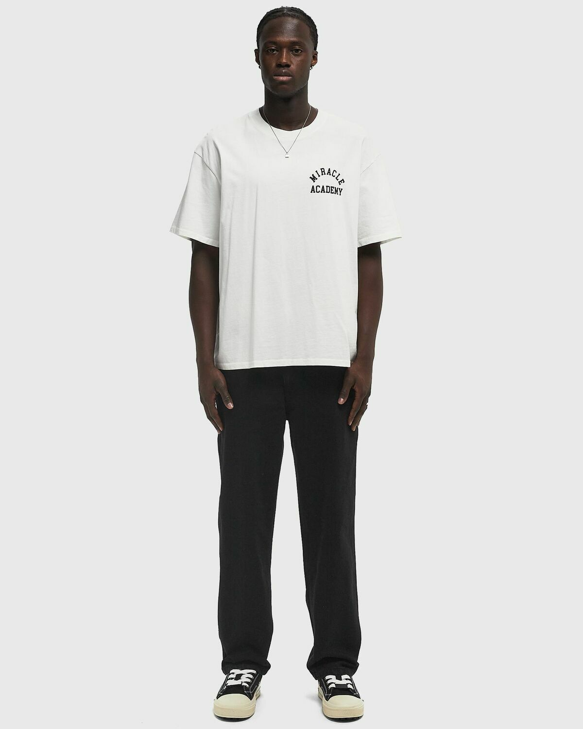 Nahmias Miracle Academy T-shirt White Mens Shortsleefe