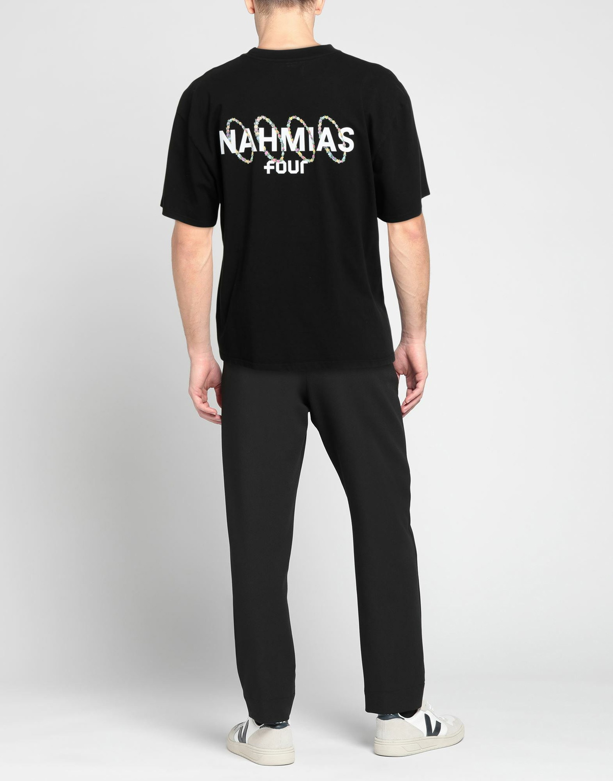Nahmias Mens T-shirt in Black