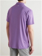 Peter Millar - Signature Printed Stretch-Jersey Golf Polo Shirt - Purple