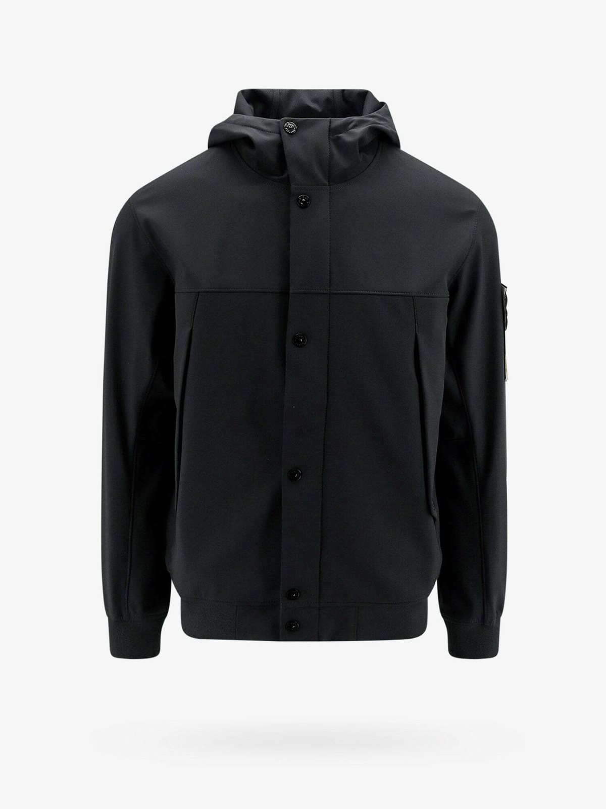 Stone Island Jacket Black Mens Stone Island