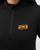 7 Days Active  Winter Half Zip Black Half Zips