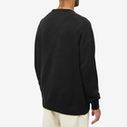 Pop Trading Company Men's Arch Logo Crew Knit in Black