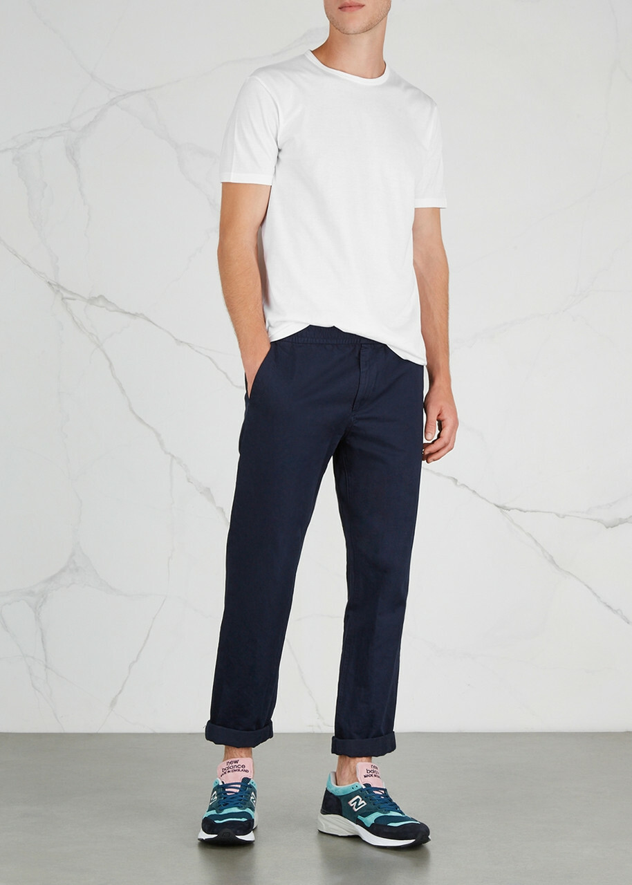 Sunspel Cotton T-shirt White