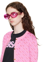 Versace Pink Medusa Sunglasses