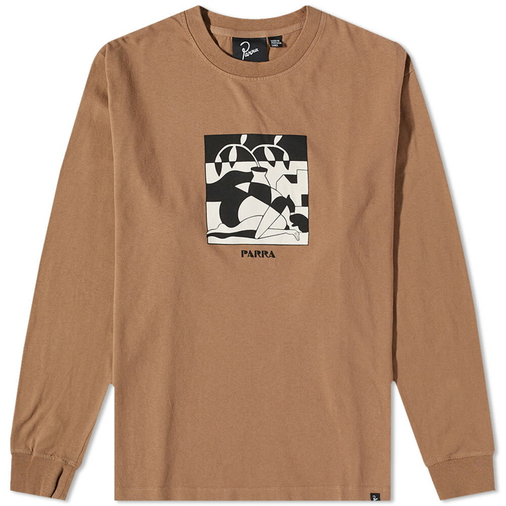 Photo: By Parra Men's Long Sleeve The Lost Seeds T-Shirt in Camel