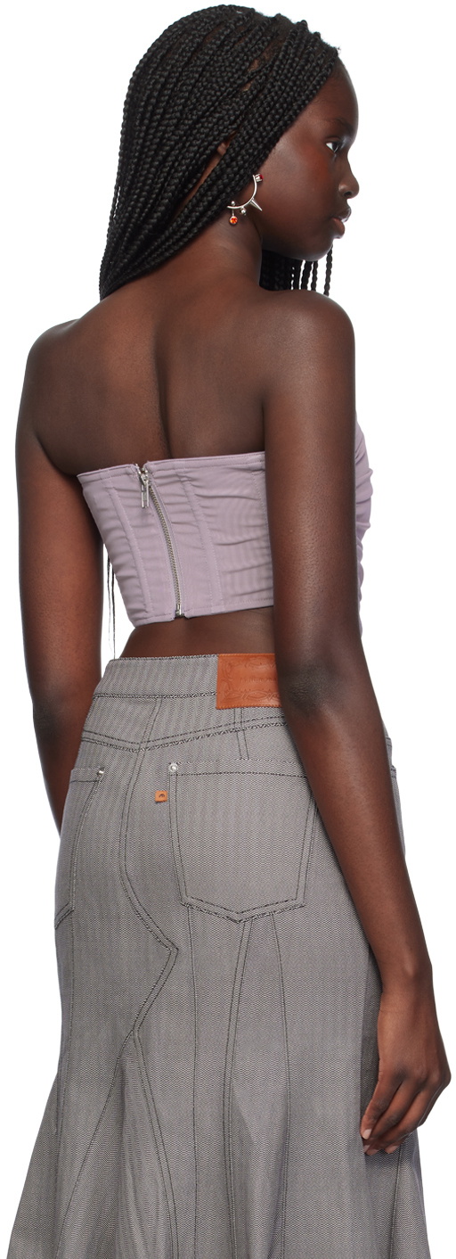 Miaou Purple Poppy Corset