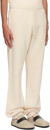 JW Anderson Off-White Drawstring Sweatpants