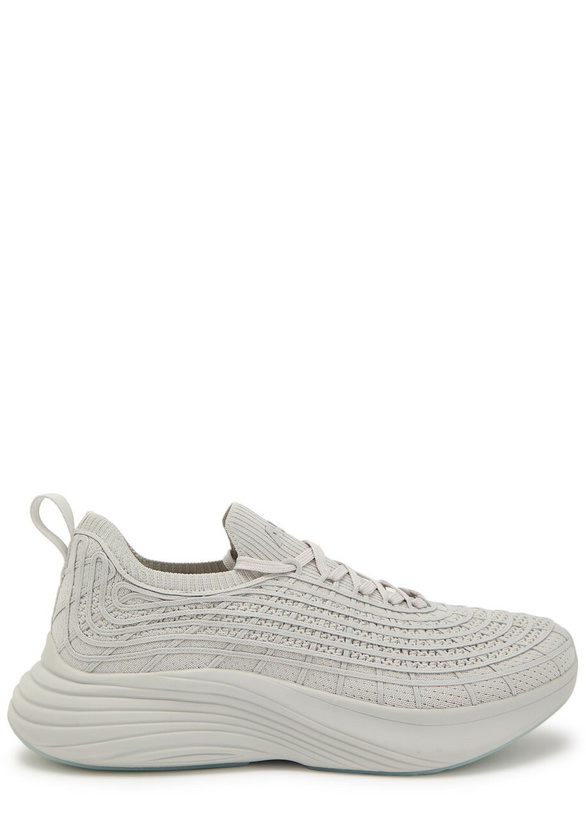 Photo: Athletic Propulsion Labs Techloom Zipline Knitted Sneakers Grey
