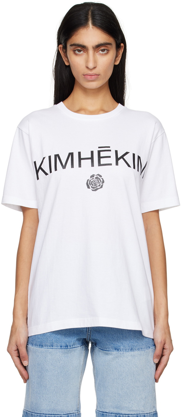 KIMHĒKIM White Rainbow T-Shirt KIMHĒKIM