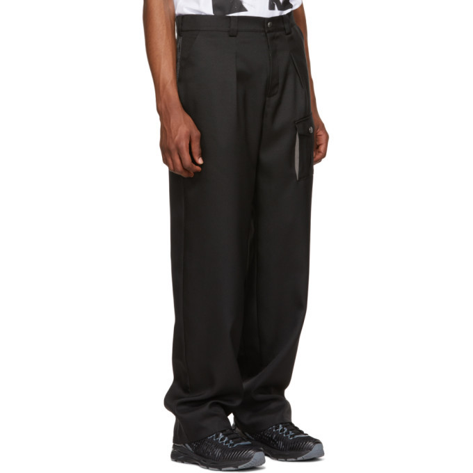 Kiko Kostadinov Black Kafka Trousers