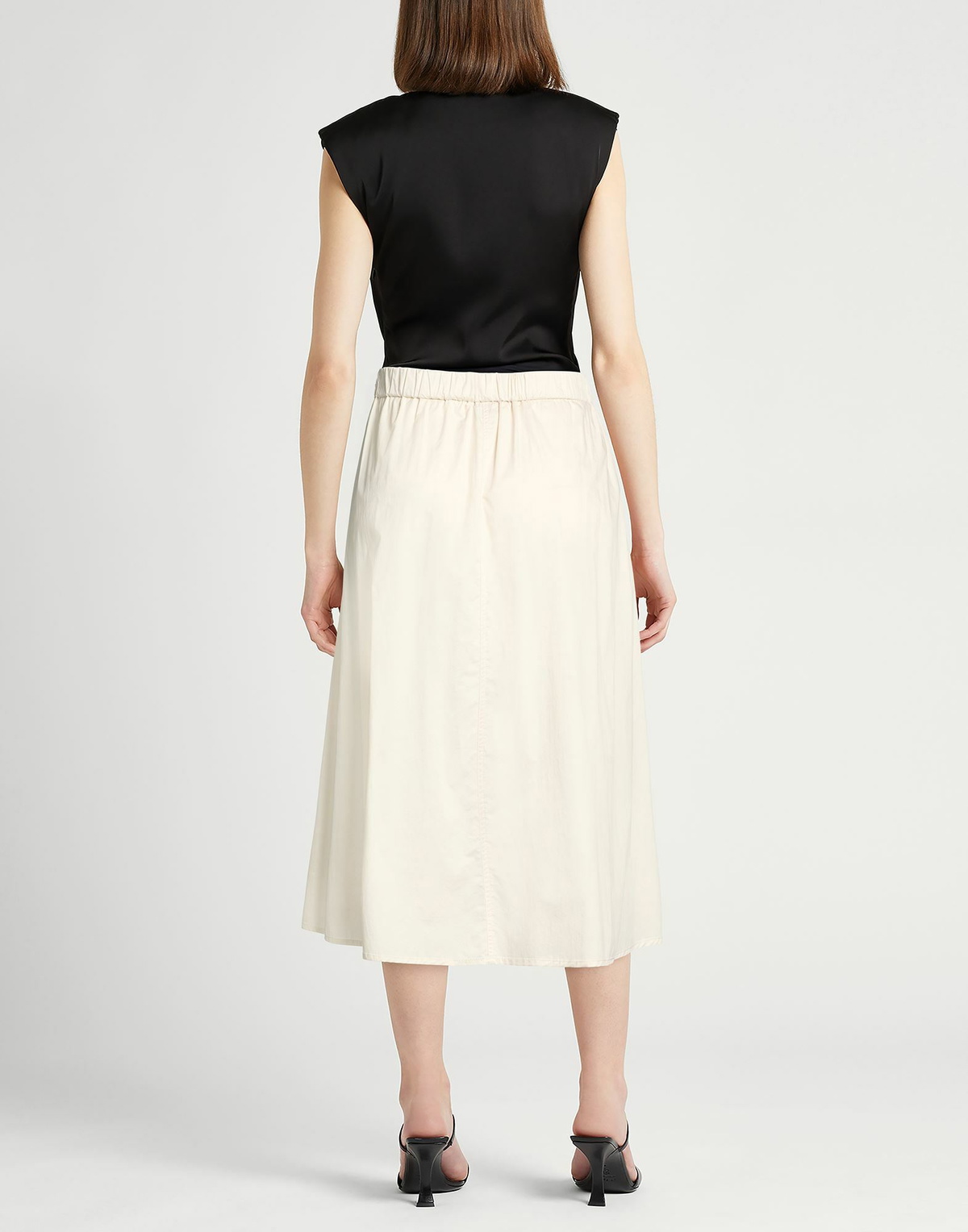 Peserico Womens Midi skirt Ivory