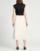 Peserico Womens Midi skirt Ivory