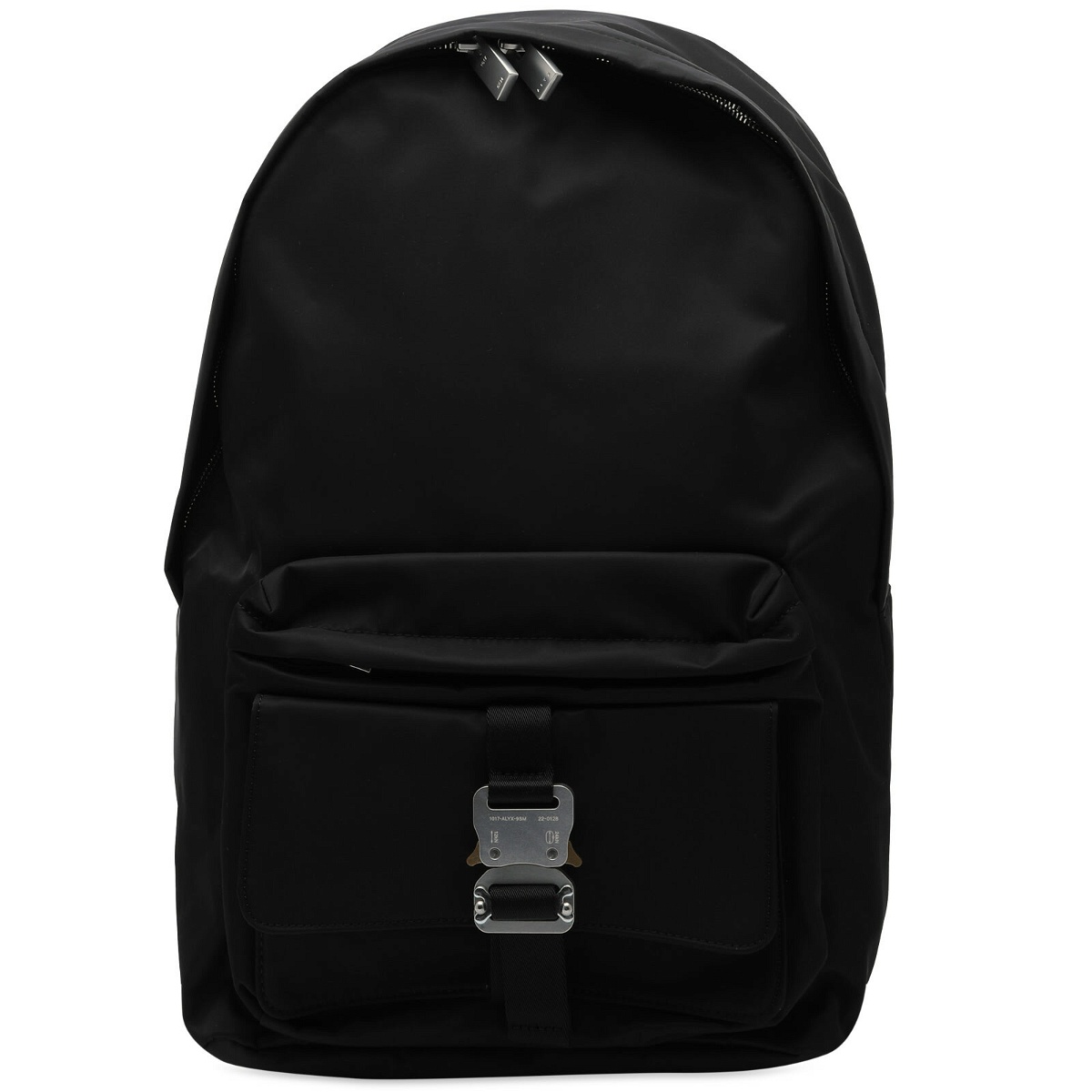 1017 ALYX 9SM Men's Buckle Backpack in Black/Silver 1017 ALYX 9SM