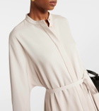 Joseph Dada belted cady midi dress