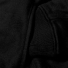 SOPHNET. Men's SOPHNET Melton Wool Versity Jacket in Black