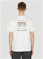 Upcycled Mycology Research T-Shirt in White