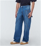 JW Anderson - Twisted wide-leg jeans