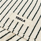 Tekla Fabrics Organic Terry Bath Mat in Racing Green