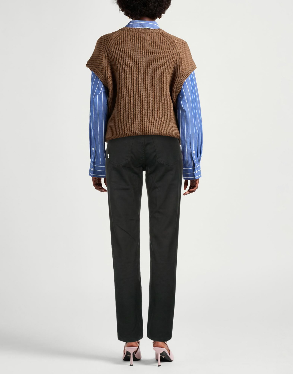 Jijil Womens Pants in Black