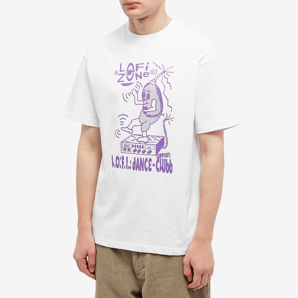 LoFi Men's Dance Club TShirt in White LoFi