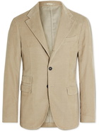 Massimo Alba - Unstructured Cotton-Corduroy Suit Jacket - Neutrals