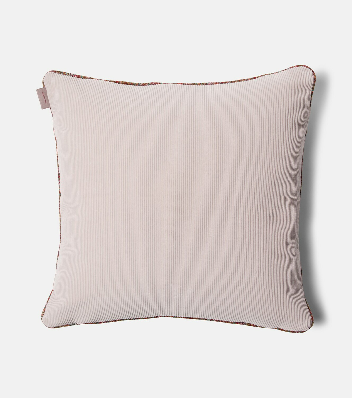 Etro Pegaso embroidered cotton velvet cushion
