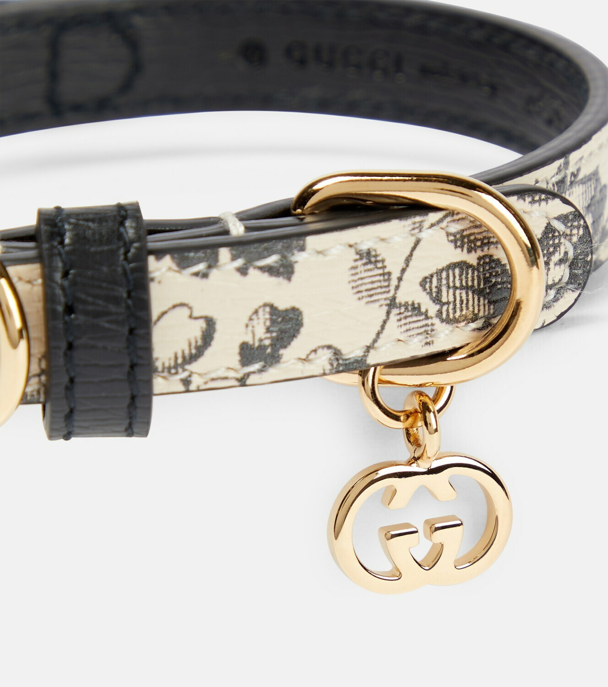 GUCCI DOG チョーカー GUCCI グッチ ドッグチョーカー ネックレス 約51cm ロゴプレート